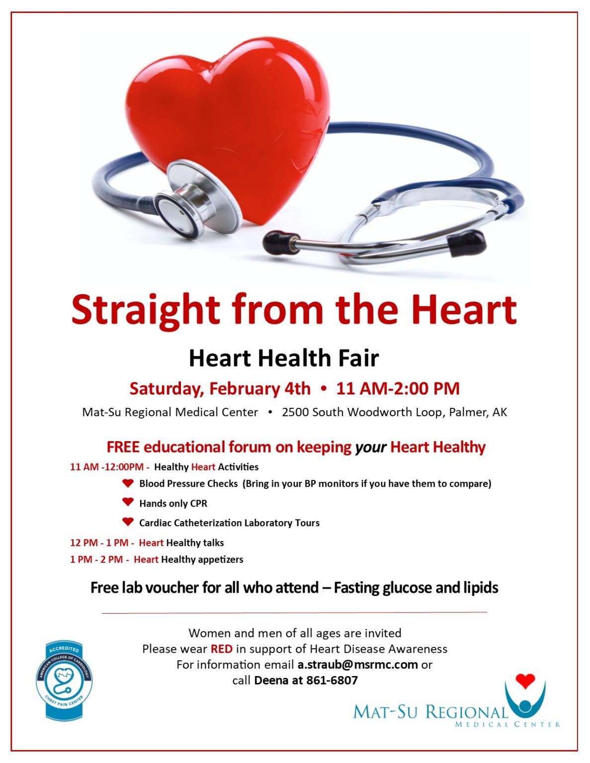 2023 Heart Health Fair Connect MatSu