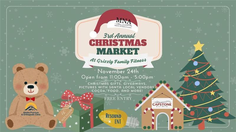 3rd Annual Christmas Market Flyer